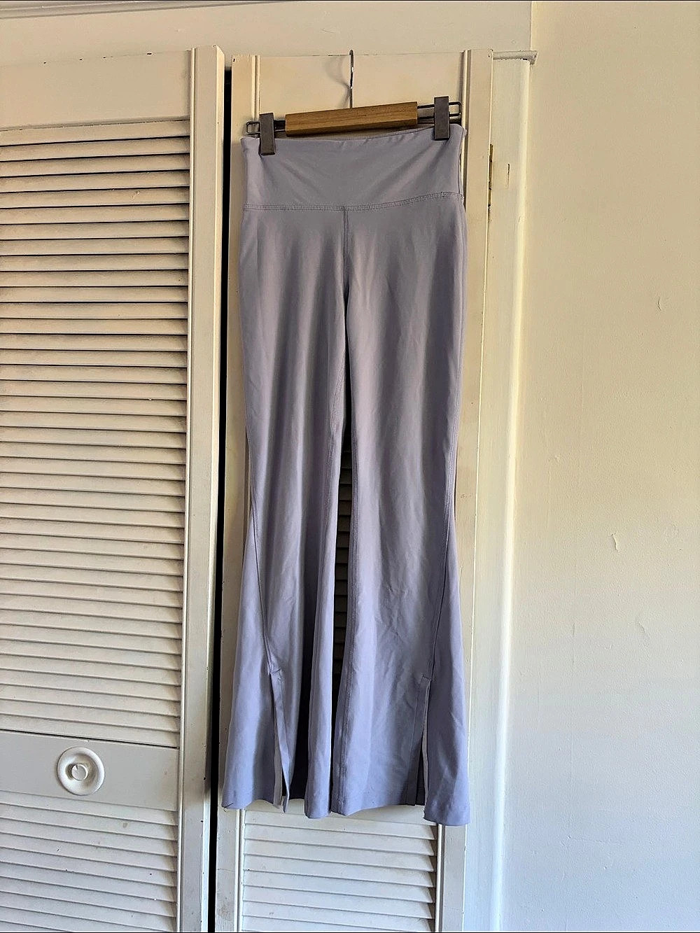 Old Navy PowerSoft High-Rise Flare Pants Purple XL